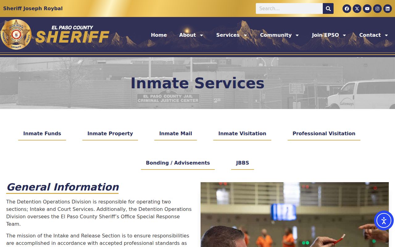 El Paso County warrant bond rules